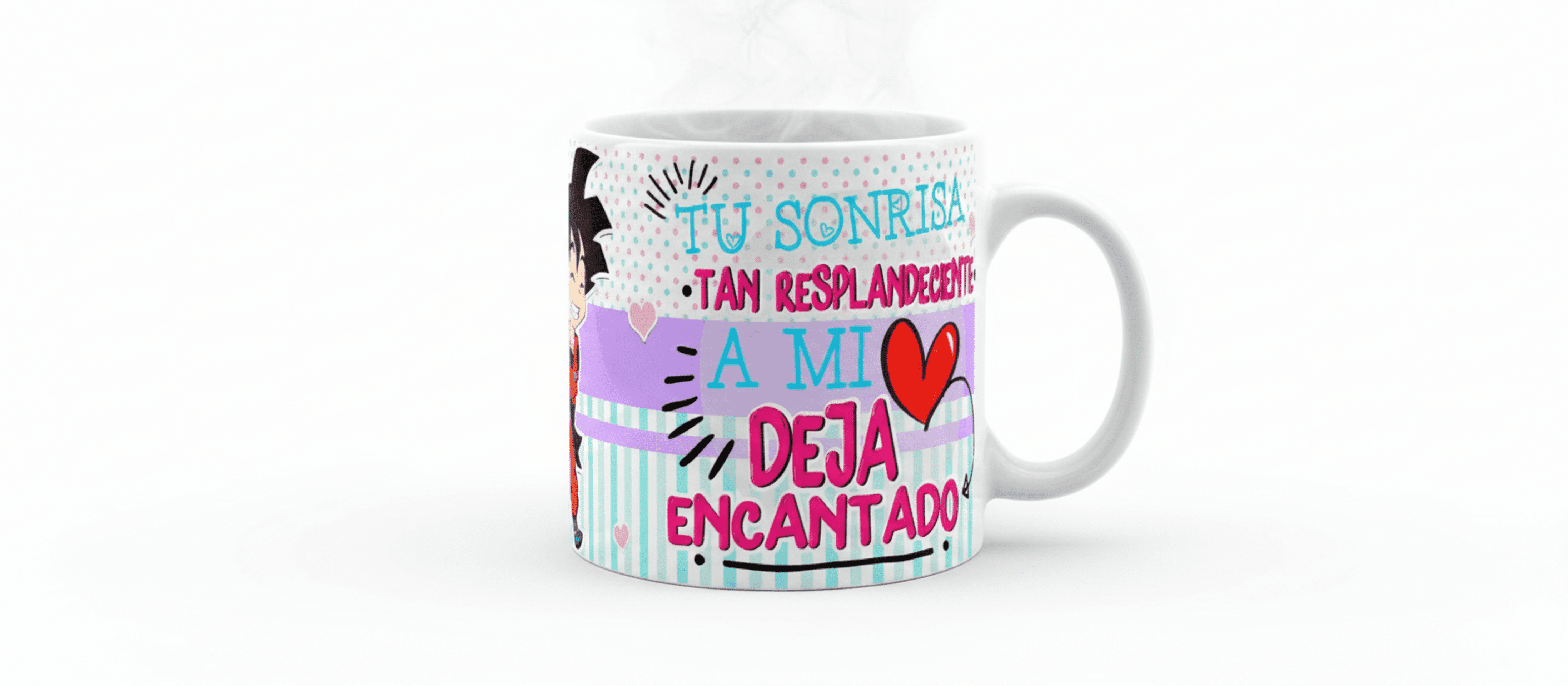 Taza Goku amor y amistad REF0002A - 2